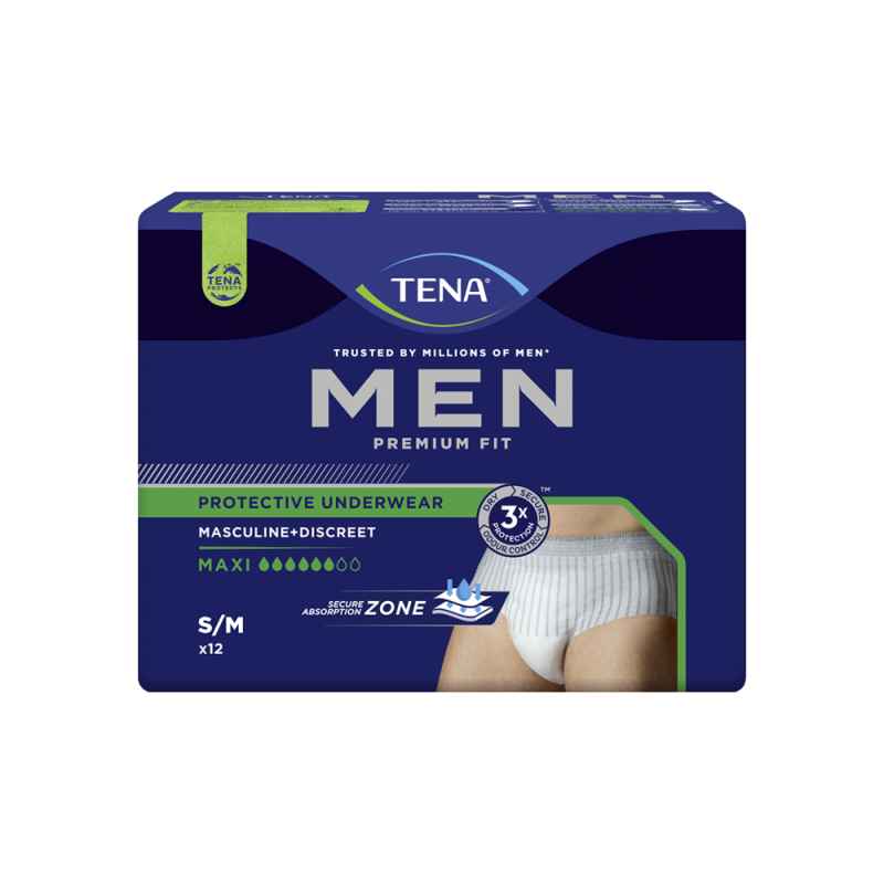TENA Men Premium Fit Maxi S/M