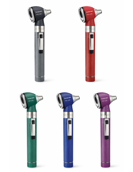 Otoscope DevaScope, FO LED - Noir