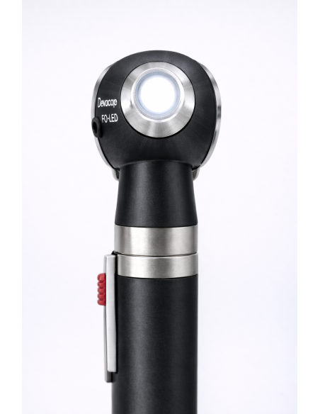 Otoscope DevaScope, FO LED - Noir