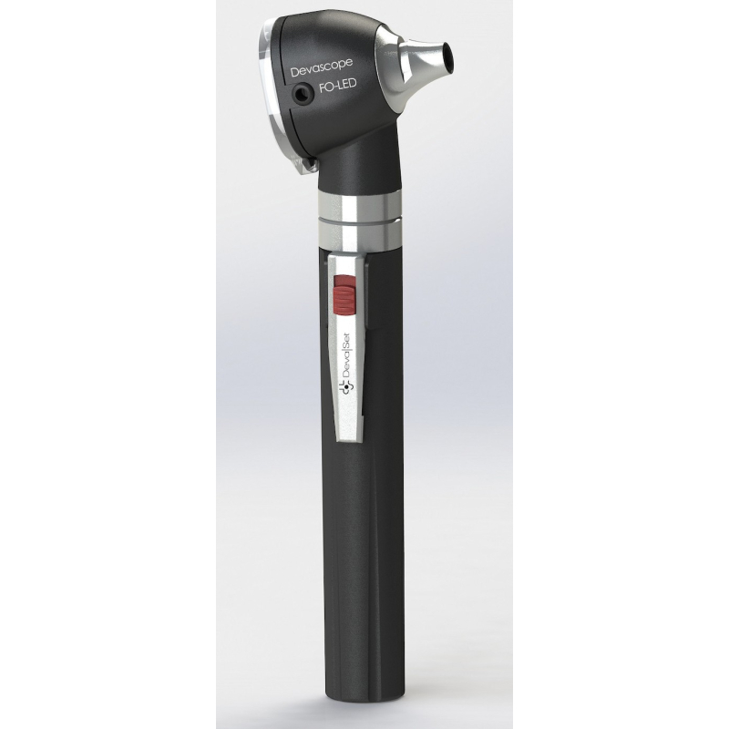 Otoscope DevaScope, FO LED - Noir