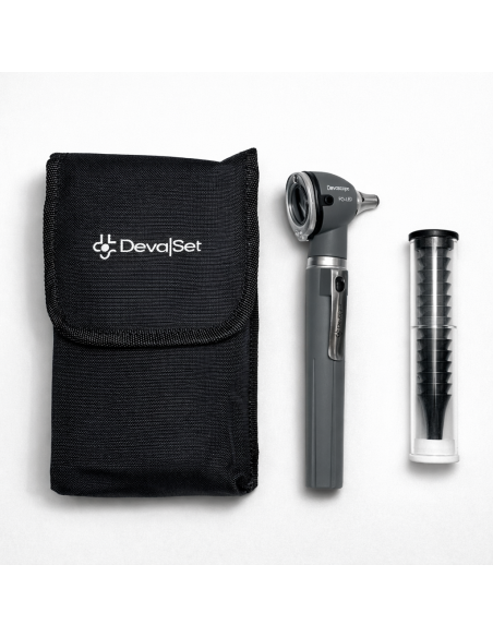 Otoscope DevaScope, FO LED - Gris