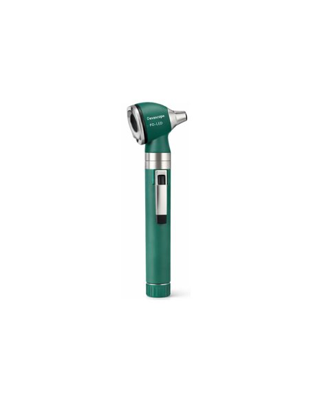 Otoscope DevaScope, FO LED - Vert