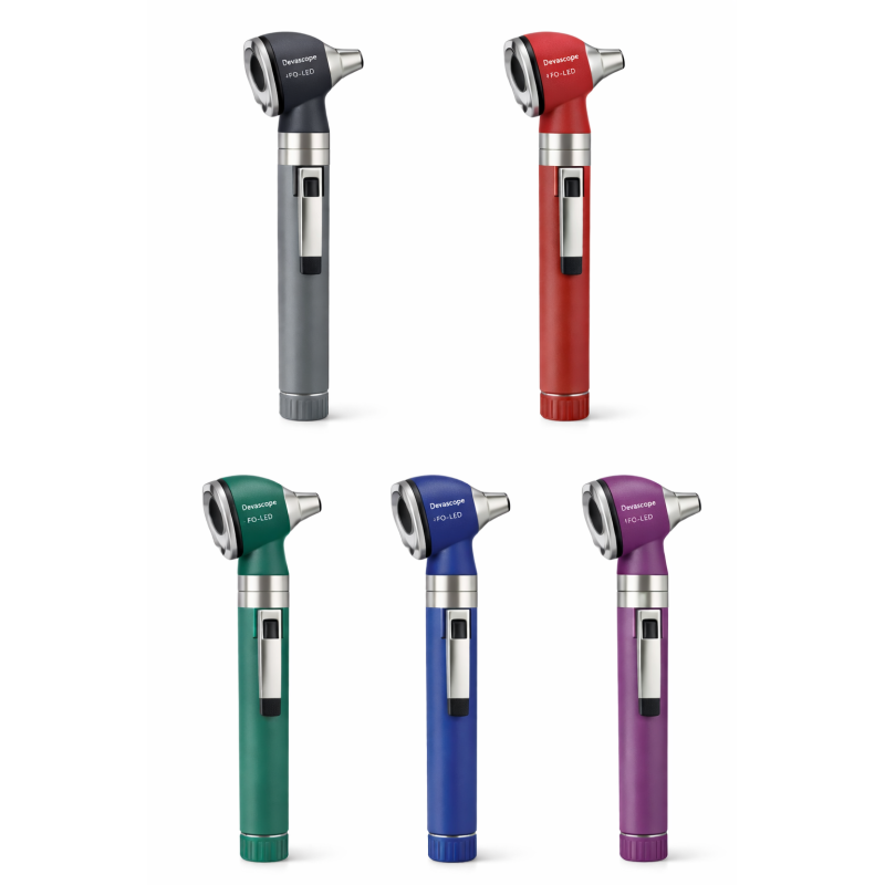 Otoscope DevaScope, FO LED - Bleu