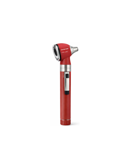 Otoscope DevaScope, FO LED - Rouge