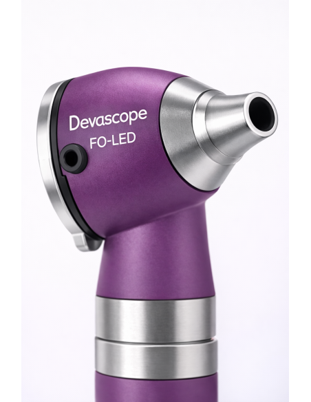 Otoscope DevaScope, FO LED - Violet