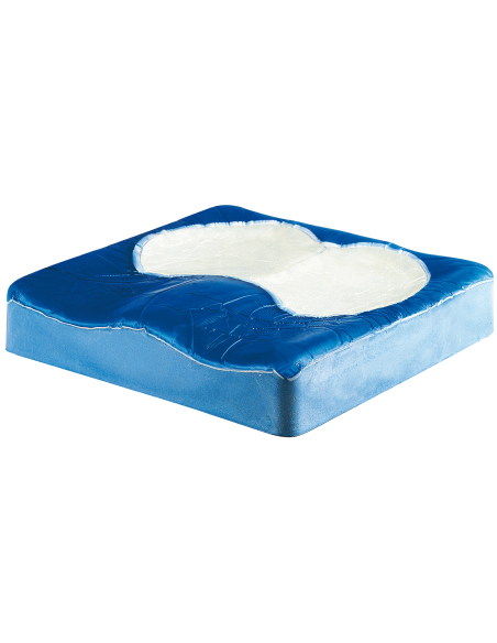Coussin DUOFORM® P341C 45 x 46 x 8 cm avec 1 housse POLYMAILLE®