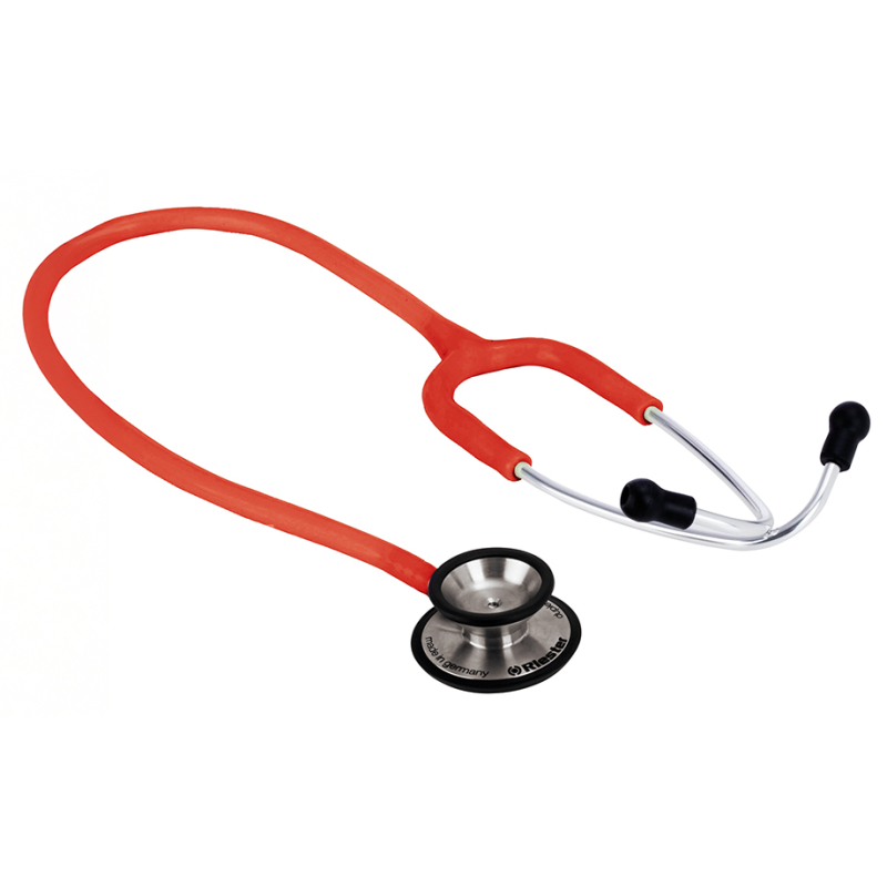 STETHOSCOPE DUPLEX 2,0 ACIER ROUGE