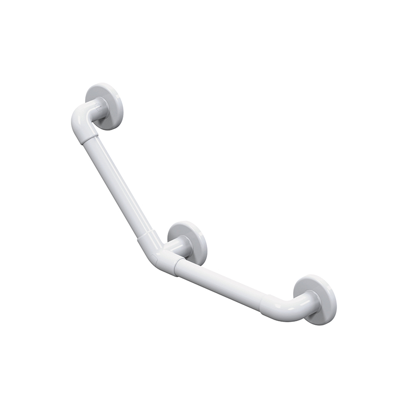 BARRE APPUI 135° 450X450MM ALU GAINE...
