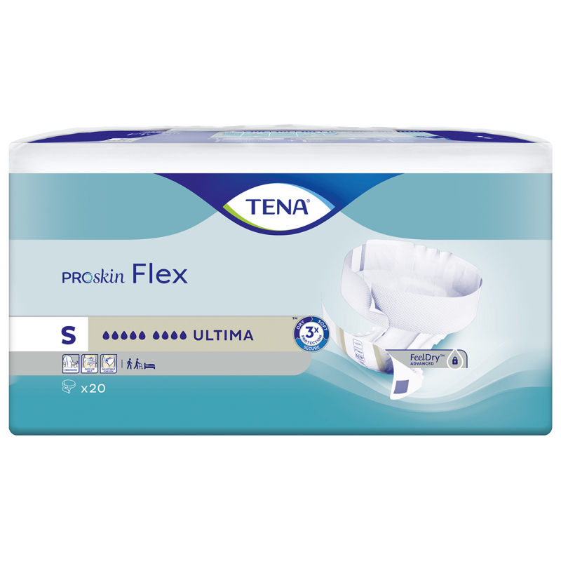 TENA FLEX PROSKIN ULTIMA SMALL 3X20U