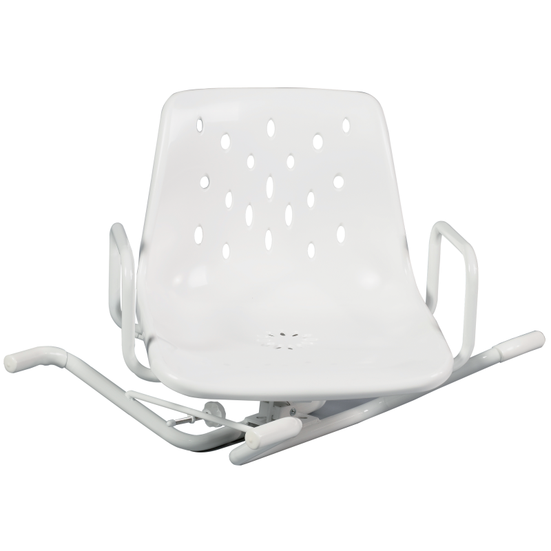 Siège de baignoire pivotant