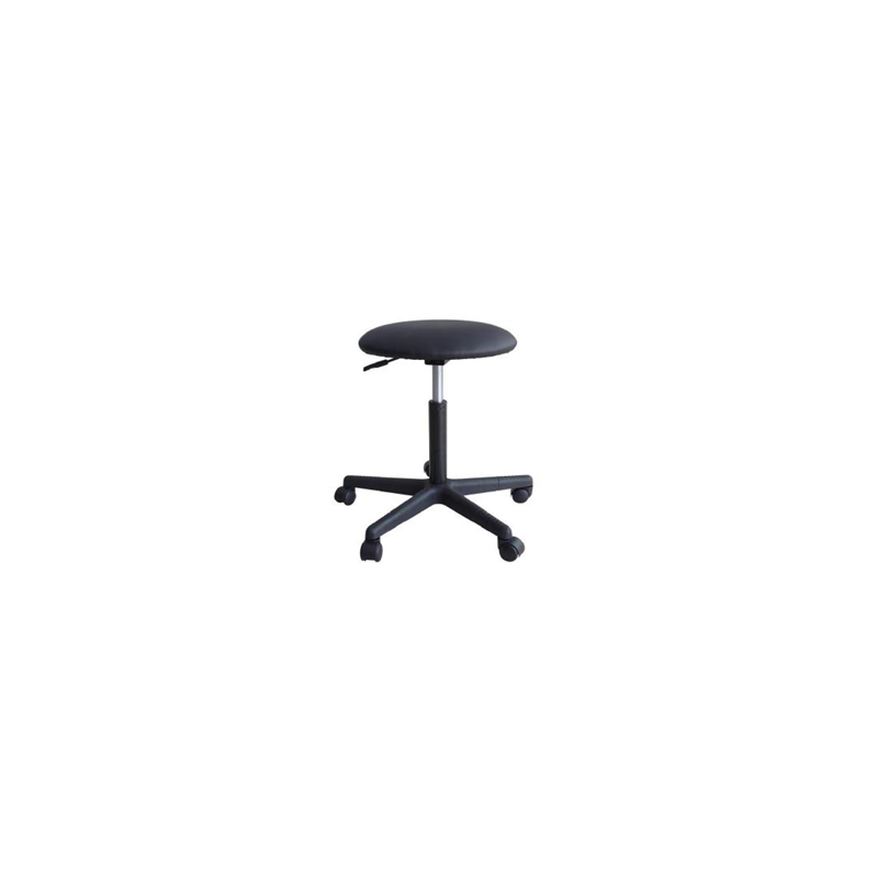 Tabouret sur roulettes, réglable en...