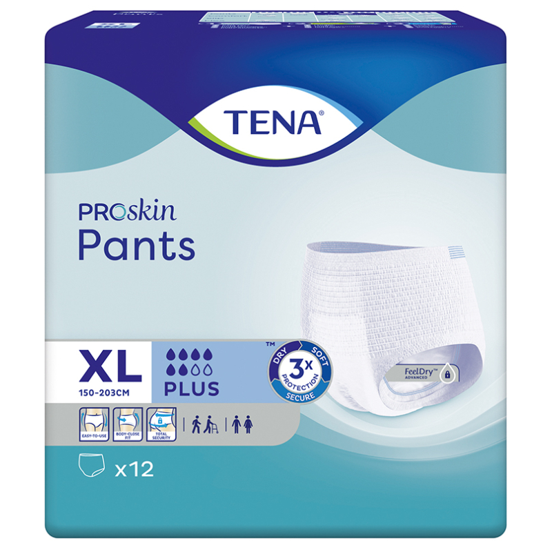 TENA PANTS PROSKIN PLUS EXTRA LARGE...