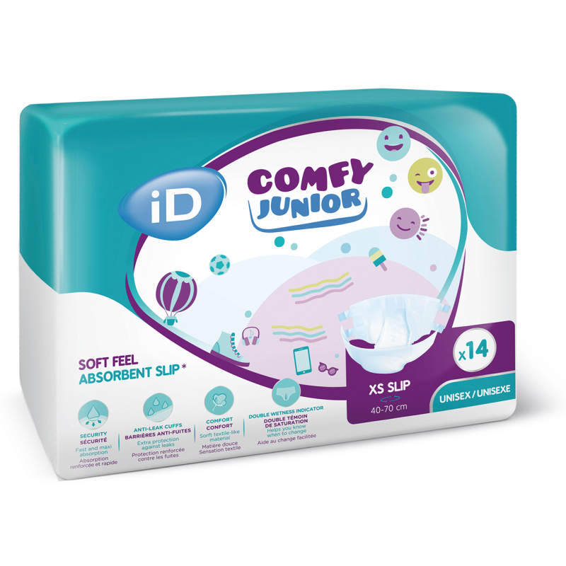 ID COMFY JUNIOR SLIP TXS 12X14U