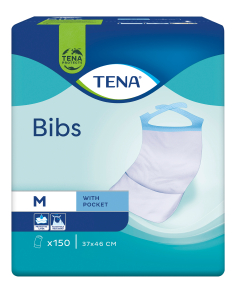BAVOIR TENA BIB M 37X46CM...