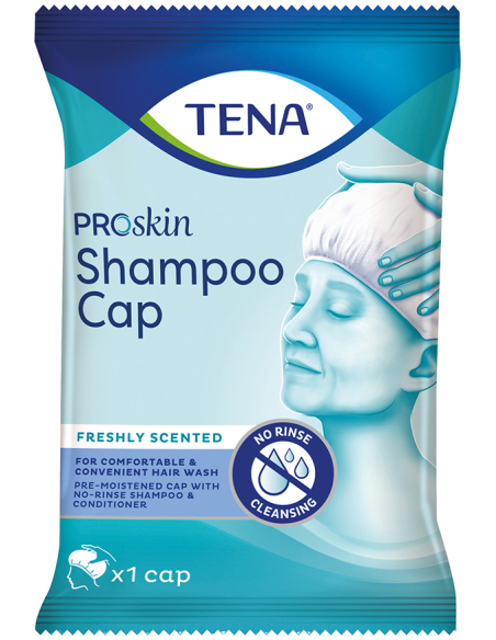 SHAMPOING TENA SHAMPOO CAP X30