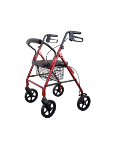 Rollator 4 roues alu pliant...