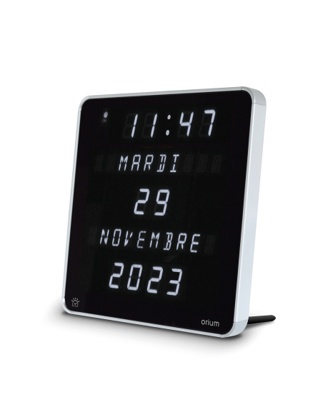 HORLOGE EPHEMERIS LED BLANC DST