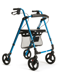 ROLLATOR 4 ROUE ECOPLUS BLEU