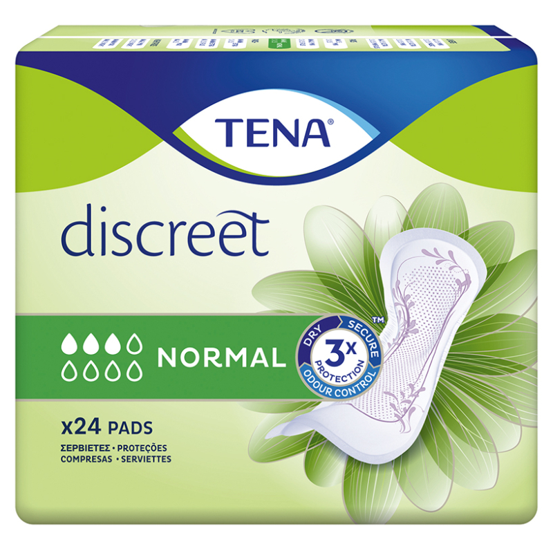 TENA LADY DISCREET NORMAL 12X24U