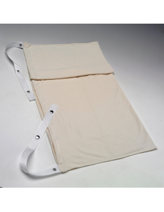 TAIE OREILLER COTON BEIGE...