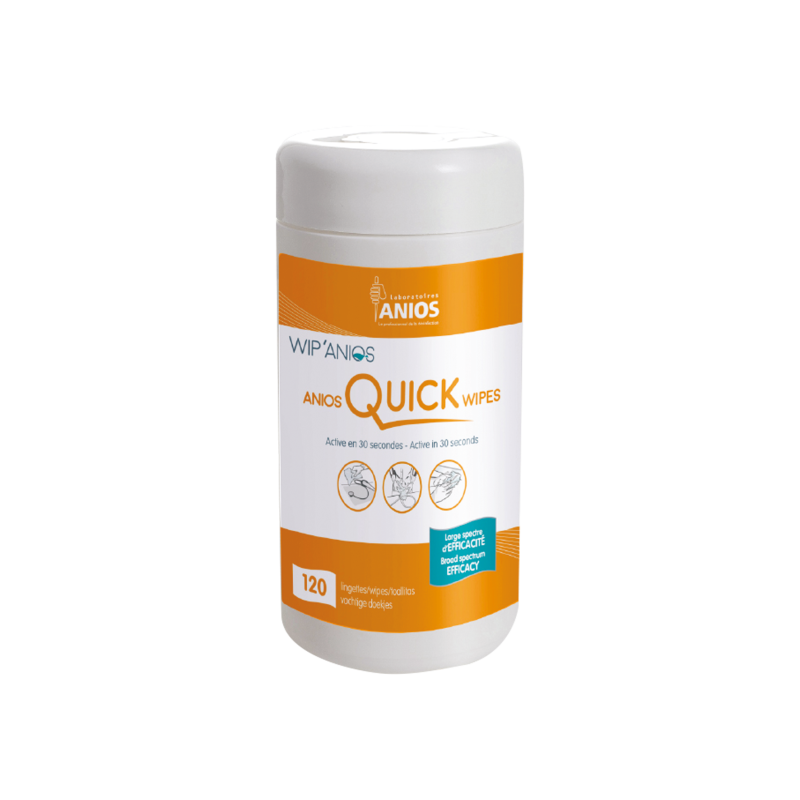 Lingettes Quick Wipes 14 x 19 cm - 12...