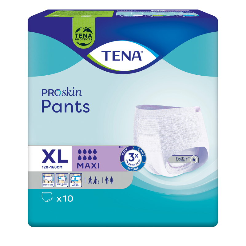TENA PANTS PROSKIN MAXI EXTRA LARGE...
