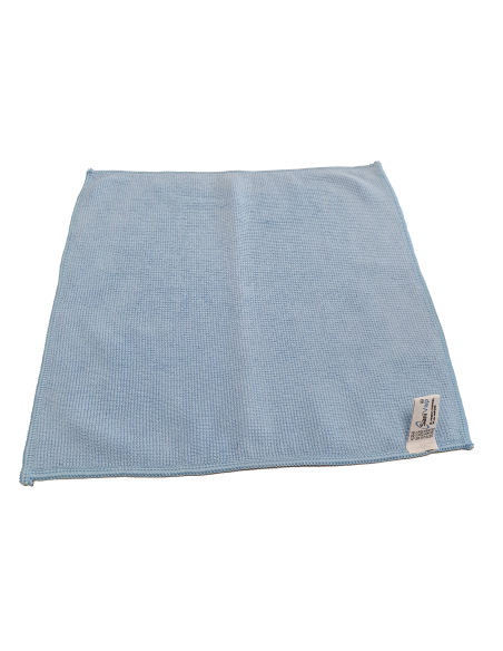 CARRE MICROFIBRE 32 X 32 BLEU - SACHET DE 10