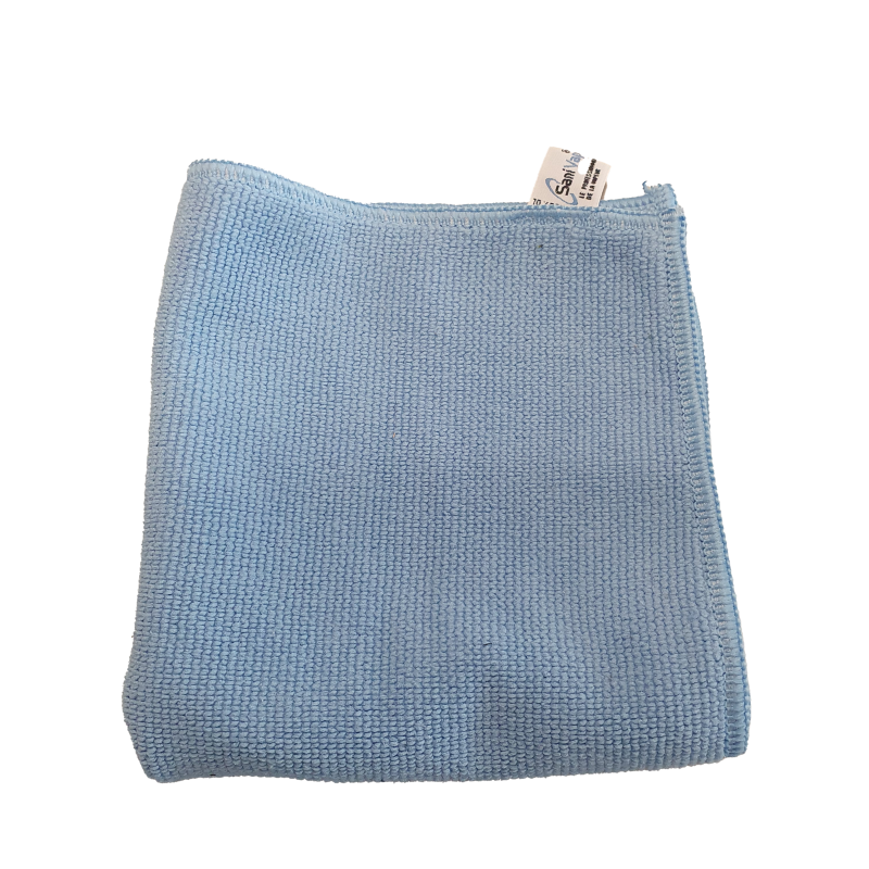 CARRE MICROFIBRE 32 X 32 BLEU -...