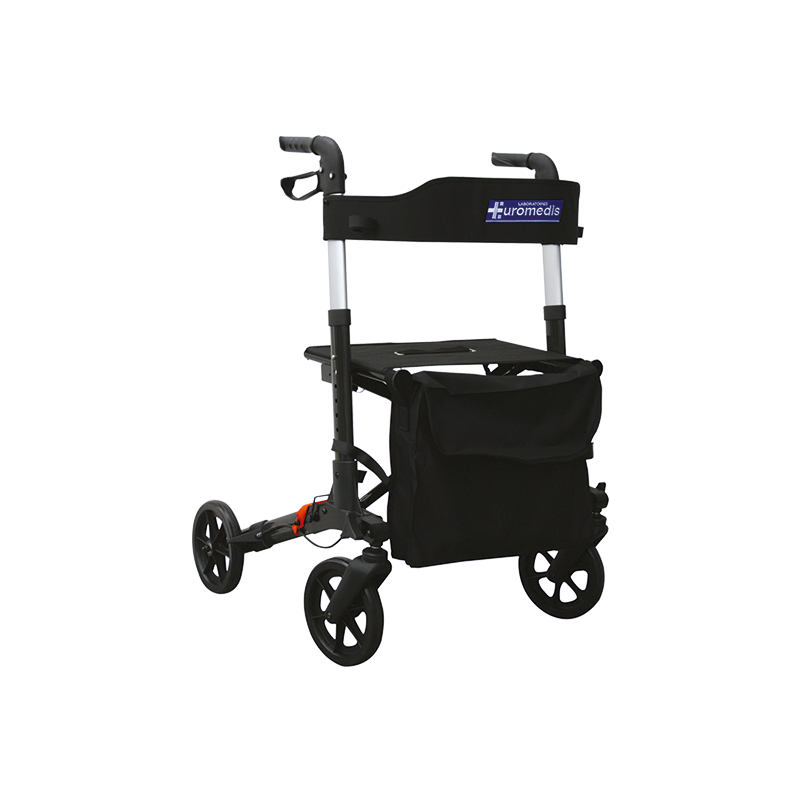 Rollator 4 roues aluminium pliant...