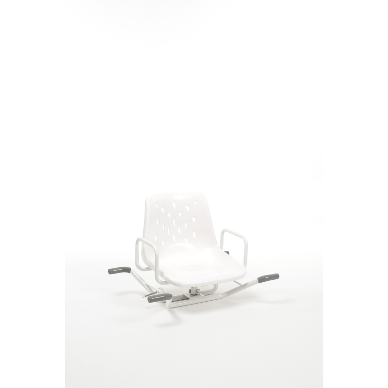 Chaise de bain pivotante en aluminium...