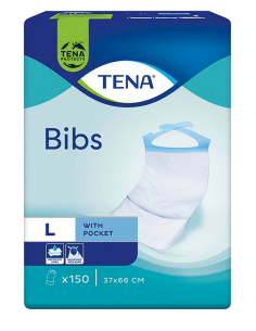 BAVOIR TENA BIB L 37X66CM...