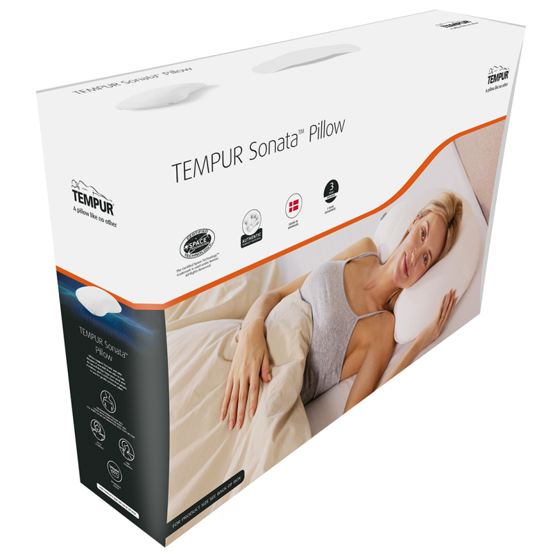 OREILLER ERGO SONATA TM 61X40X11CM