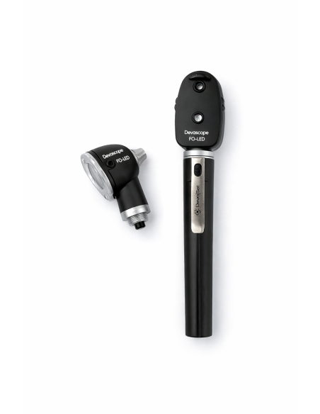 Trousse Oto - Ophtalmoscope DevaScope - LED, Noir