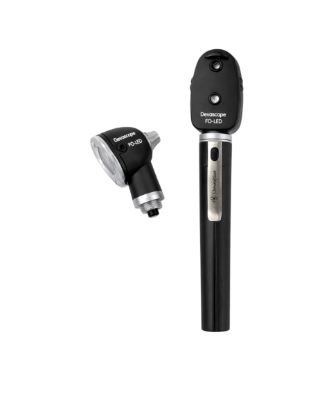 Trousse Oto - Ophtalmoscope DevaScope - LED, Noir