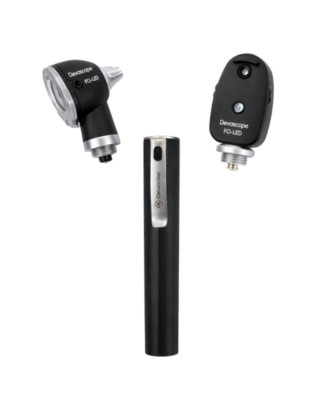 Trousse Oto - Ophtalmoscope DevaScope - LED, Noir