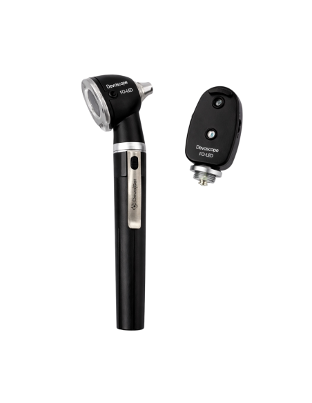 Trousse Oto - Ophtalmoscope DevaScope - LED, Noir