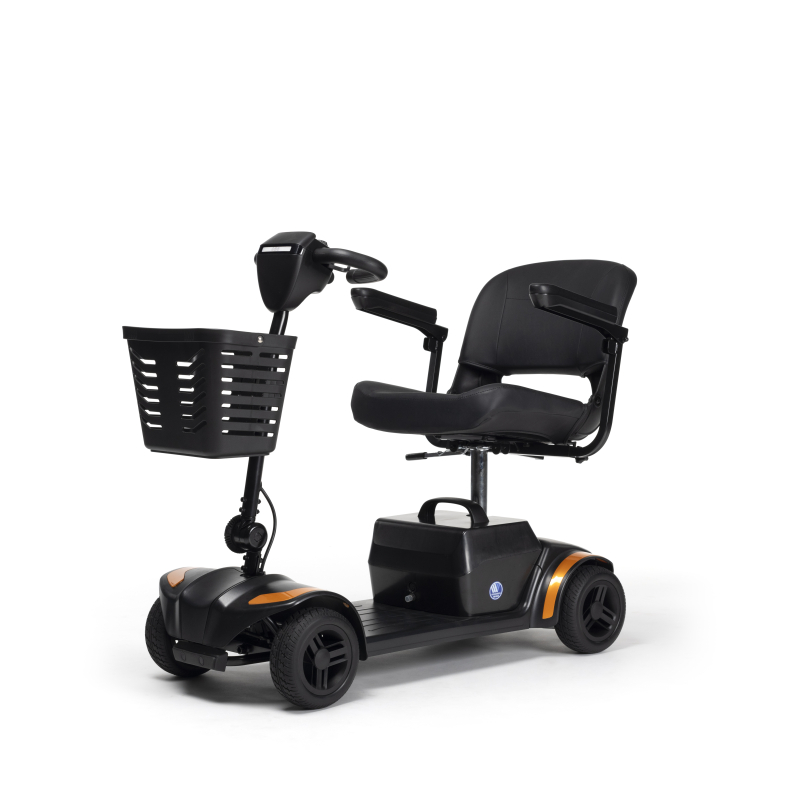 ROLLATOR 4 ROUES QUAVA GRIS CARBONE