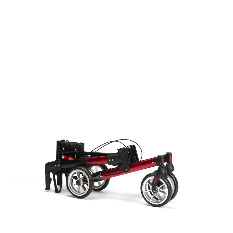 ROLLATOR 4 ROUES QUAVA GRIS CARBONE