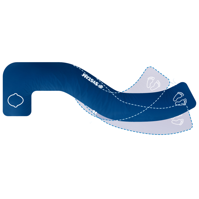 Coussin modulaire DEMI - LUNE base +...