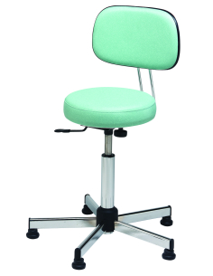 TABOURET PIED CHROME -... 2
