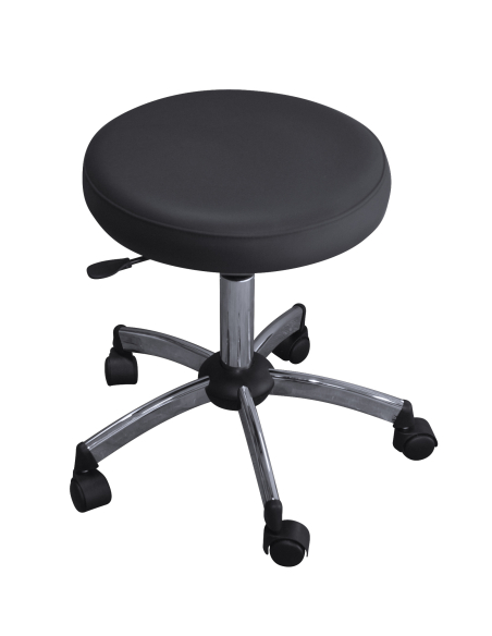 TABOURET LUXE - COMMANDE MANUELLE - (ø 40 CM) - ASSISE EPAISSE