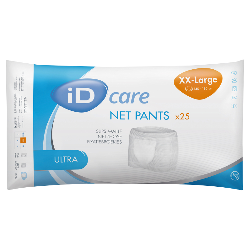 ID CARE NET PANTS ULTRA TXXL 8X25U