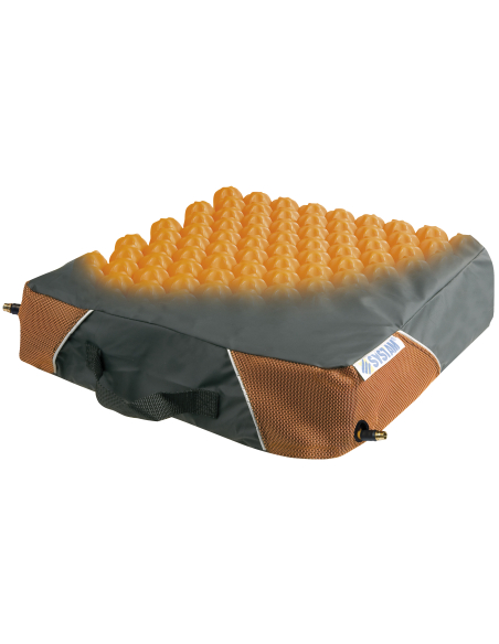 Coussin POLYAIR® 60 P301C BI - compartiments 40 x 43 x 6 cm avec 1 housse POLYMAILLE®