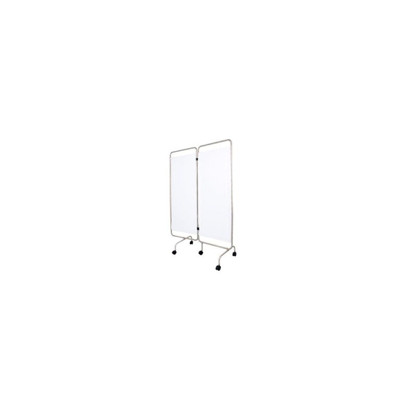 Paravent Inox, 2 Panneaux, 123 x 172...