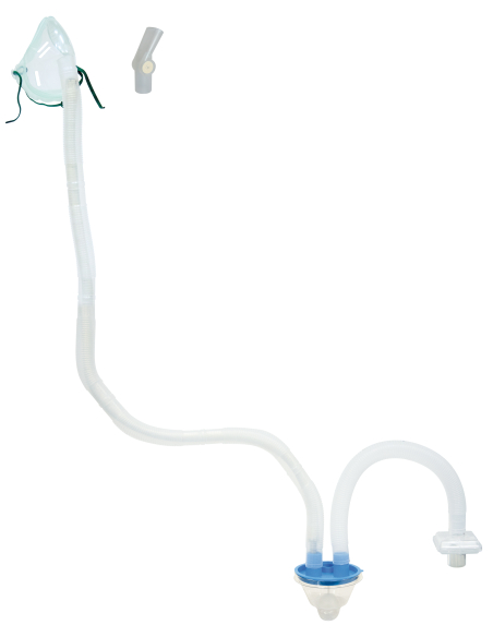 Carton de 10 kits pour humidification à circuit ouvert pour bouteille à pas de vis