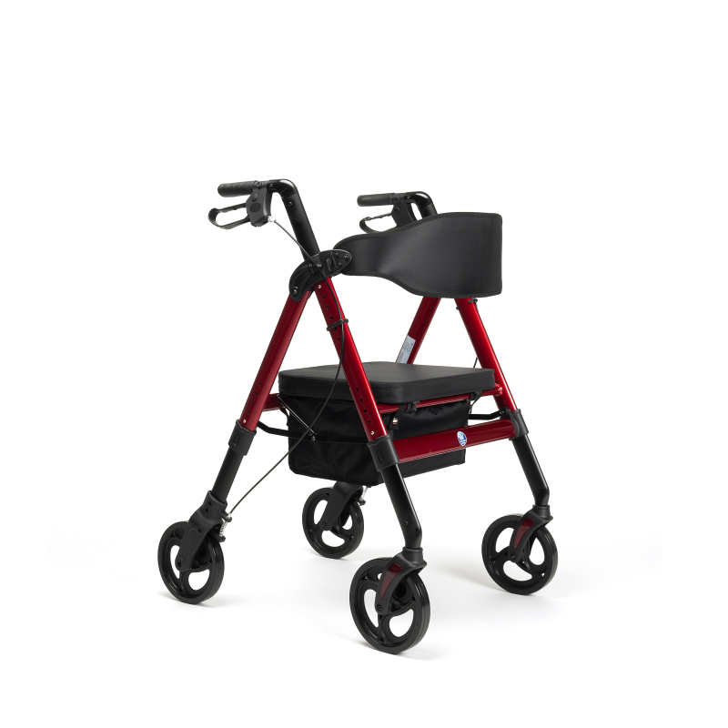 ROLLATOR 4 ROUES GOLIAT ROUGE