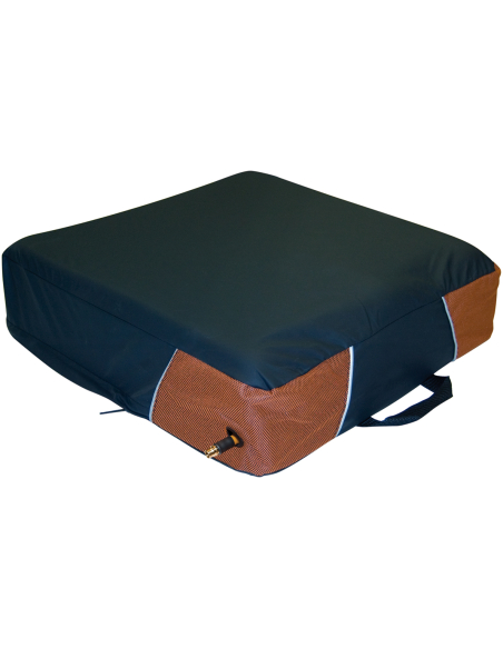 Coussin POLYAIR® 60 P301C MONO - compartiment 42 x 42 x 9,5 cm avec Option Confort et 1 housse soudée sérigraphiée POLYMAILLE® H