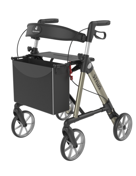 ROLLATOR STYLUS CHAMPAGNE M