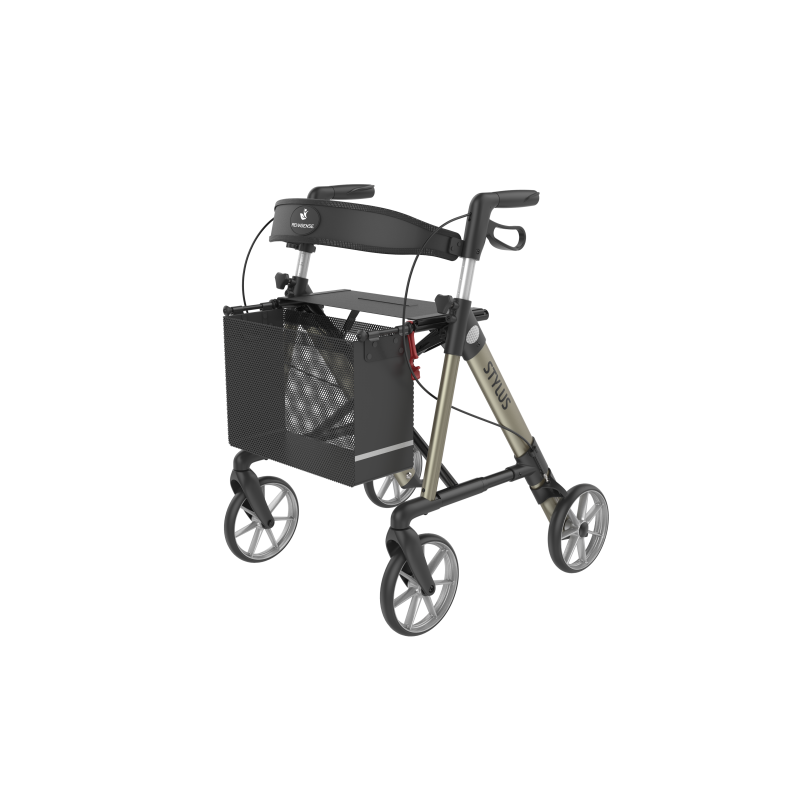 ROLLATOR STYLUS ROUGE L