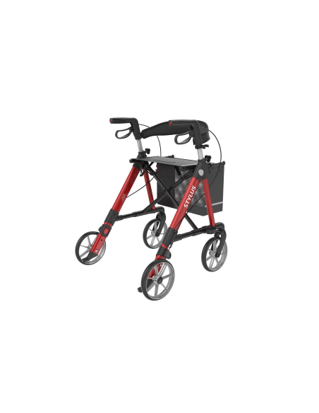 ROLLATOR STYLUS ROUGE M